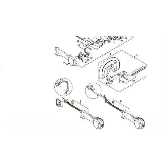 STIHL  Linka gazu 4149 180 1105